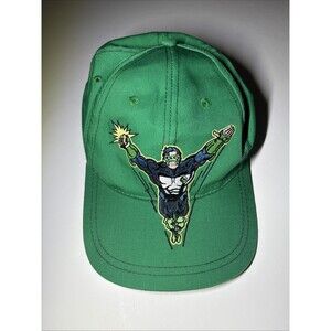 1997 Six Flags Green Lantern Original Chang Ride Opening Hat DC Comics Vintage